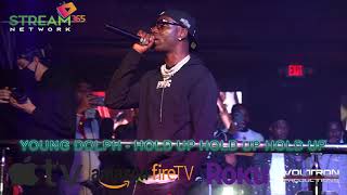 Young Dolph &quot;Hold Up Hold Up Hold Up&quot; Friday Night at Cosmopolitan