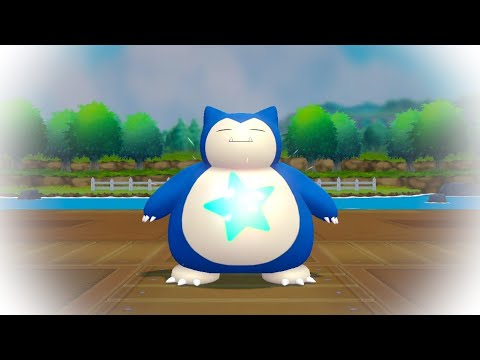 Shiny Snorlax after 1115 resets