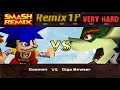 Smash Remix Classic Mode Remix 1P Gameplay With Goemon VERY HARD