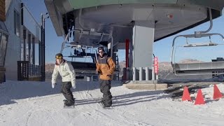 How To Get On And Off a Chair Lift w/ Kevin Pearce and Jack Mitrani | TransWorld SNOWboarding