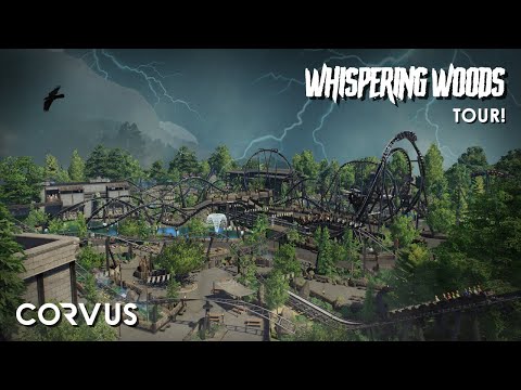 Full Tour! | Whispering Woods Ep5 | Planet Coaster 2
