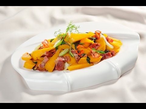 CÁCH LÀM BÍ ĐỎ XÀO THỊT XÔNG KHÓI HẤP DẪN | MÓN NGON MỖI NGÀY