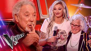 will.i.am Turns for Kira Mac...Then Her NAN Walks Out on The Voice Stage!
