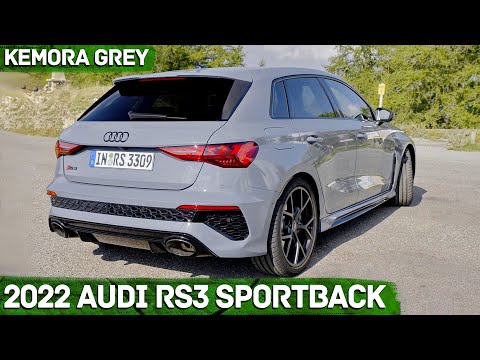 New 2022 Audi RS3 Sportback in Kemora Grey | CARS&NEWS