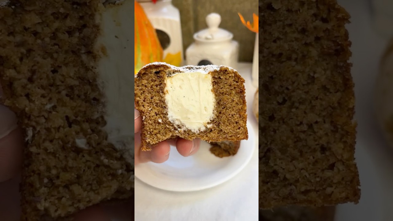 The BEST Pumpkin Cakes You’ll Bake This Fall (Creamy Cheesecake Center!)  #thebakefeed  #recipe