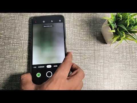 How to of camera flash light in OPPO A74 5G , camera mobile setting