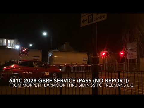 Bedlington South Level Crossing (Northumberland) (21.02.19)