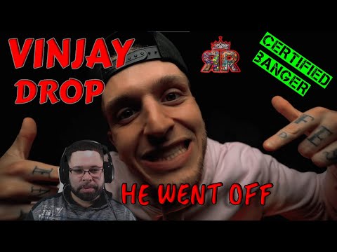 Hearing VinJay for the first time -Drop(Rob Reacts)