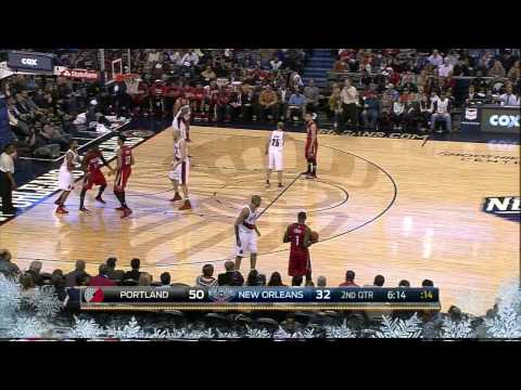 Ryan Anderson Highlights Blazers vs. Pelicans 12.20.2014 - 16 Points, 3 Assists