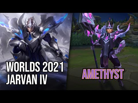 Amethyst Worlds 2021 Jarvan IV Skin | League of Legends | Chromas Skin
