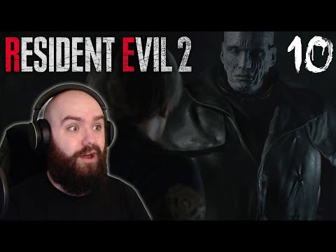 Mr X Enjoys Punching Leon in the Face - Resident Evil 2 Remake 2nd Run | Blind Playthrough [Part 10]