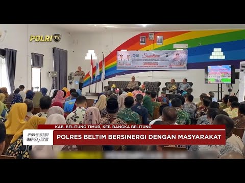 PRESISI UPDATE: POLRES BELTIM GELAR PENANGANAN KENAKALAN REMAJA 10/02/2025 10.00