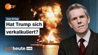 Iran war also has consequences for Russia and Ukraine | Military economist Keupp on ZDFheute live