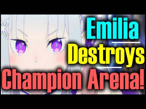 Emilia Dominates Champion Arena!! She Can PvP!!