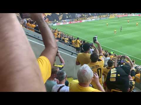 Dynamo Dresden gegen Stuttgart dfb Pokal