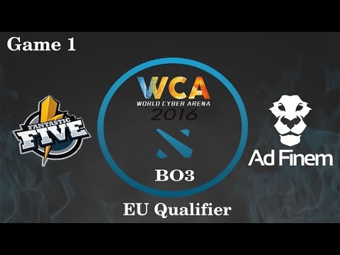 F5 vs Ad Finem Highlights Game 1, WCA 2016 S2 EU Qualifier