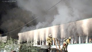 preview picture of video 'LAFD / Major Emergency / Venice Public Storage Fire'