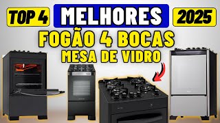 [Top 4 Melhores Fogão 4 Bocas Mesa de Vidro em 2024] Qual a Melhor Fogão 4 bocas para Comprar?