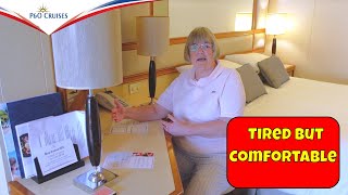 D416 Super Deluxe Balcony Cabin Review P & O Ventura.