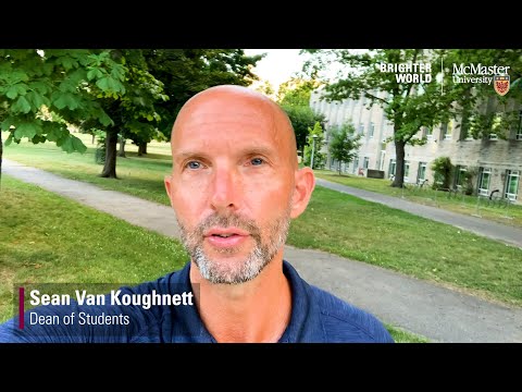 Watch A message from Sean Van Koughnett, Dean of Students (2020) on Youtube.