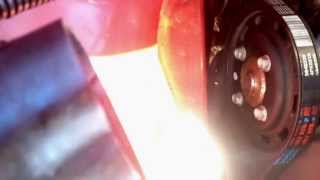 How to change a Serpentine belt on a 3 cylinder Geo/Chevy Metro