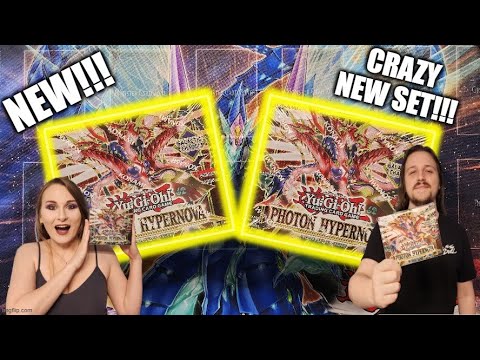 KONAMI'S YU-GI-OH! PHOTON HYPERNOVA BOOSTER BOX OPENING!!! THIS SET IS CRAZY!!!!
