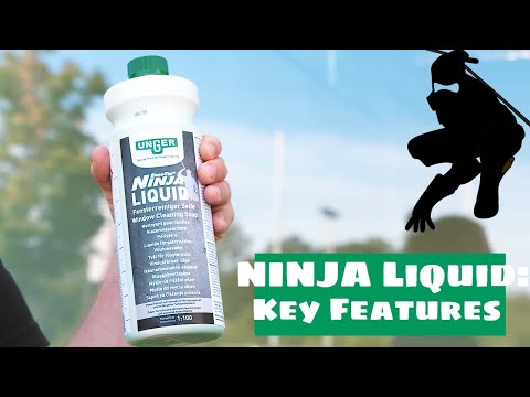 ErgoTec NINJA Liquid: The best window cleaning solution for clean windows