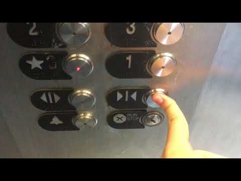 DEMOLISHED - Westinghouse/Otis 411M elevators - O'Hara Garage - University of Pittsburgh - PA