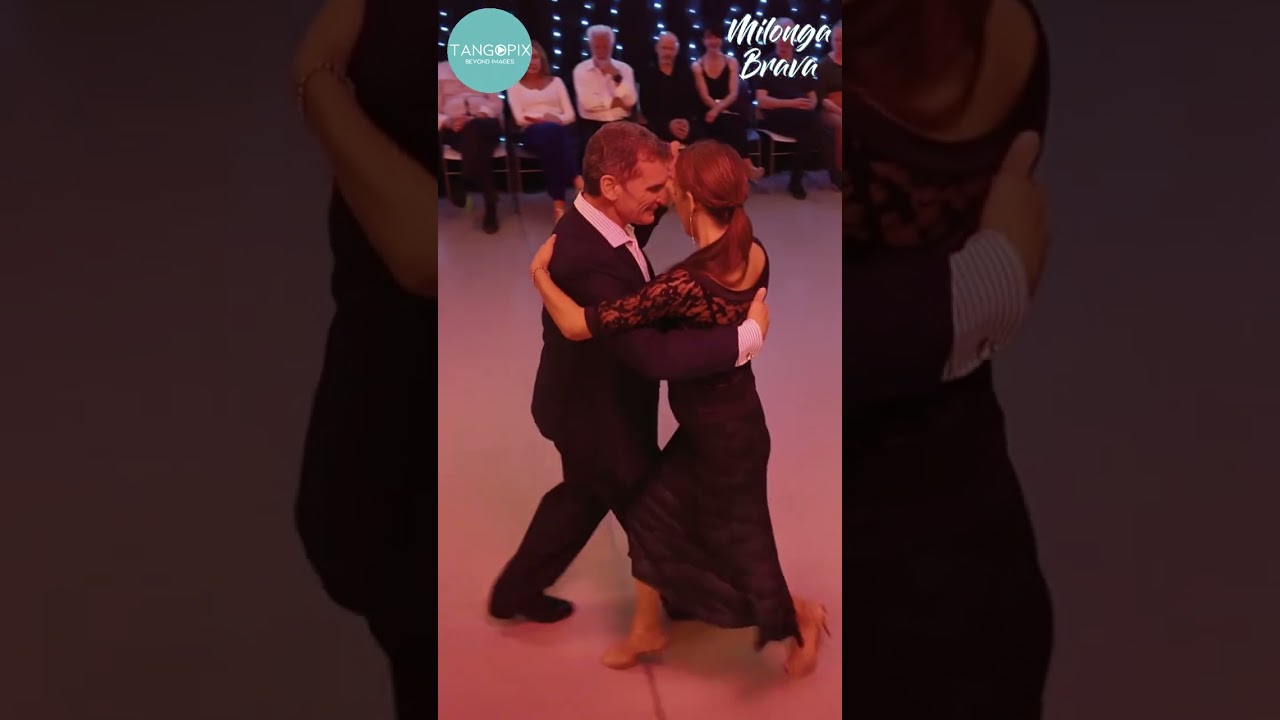 Video thumbnail for MILONGA BRAVA '24, GENEVA - Juan Amaya & Valentina Garnier dance Orquesta Típica Victor - Íntima