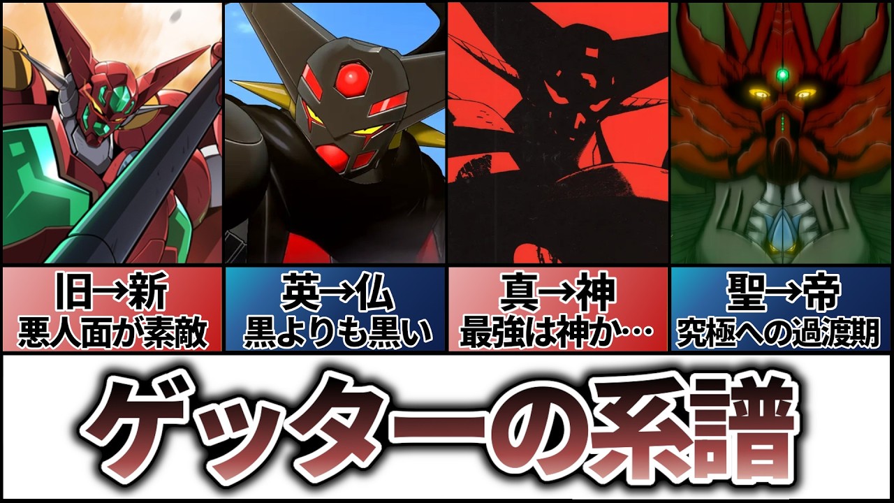 【ゲッター】ゲッターは今も進化し続ける【再編】