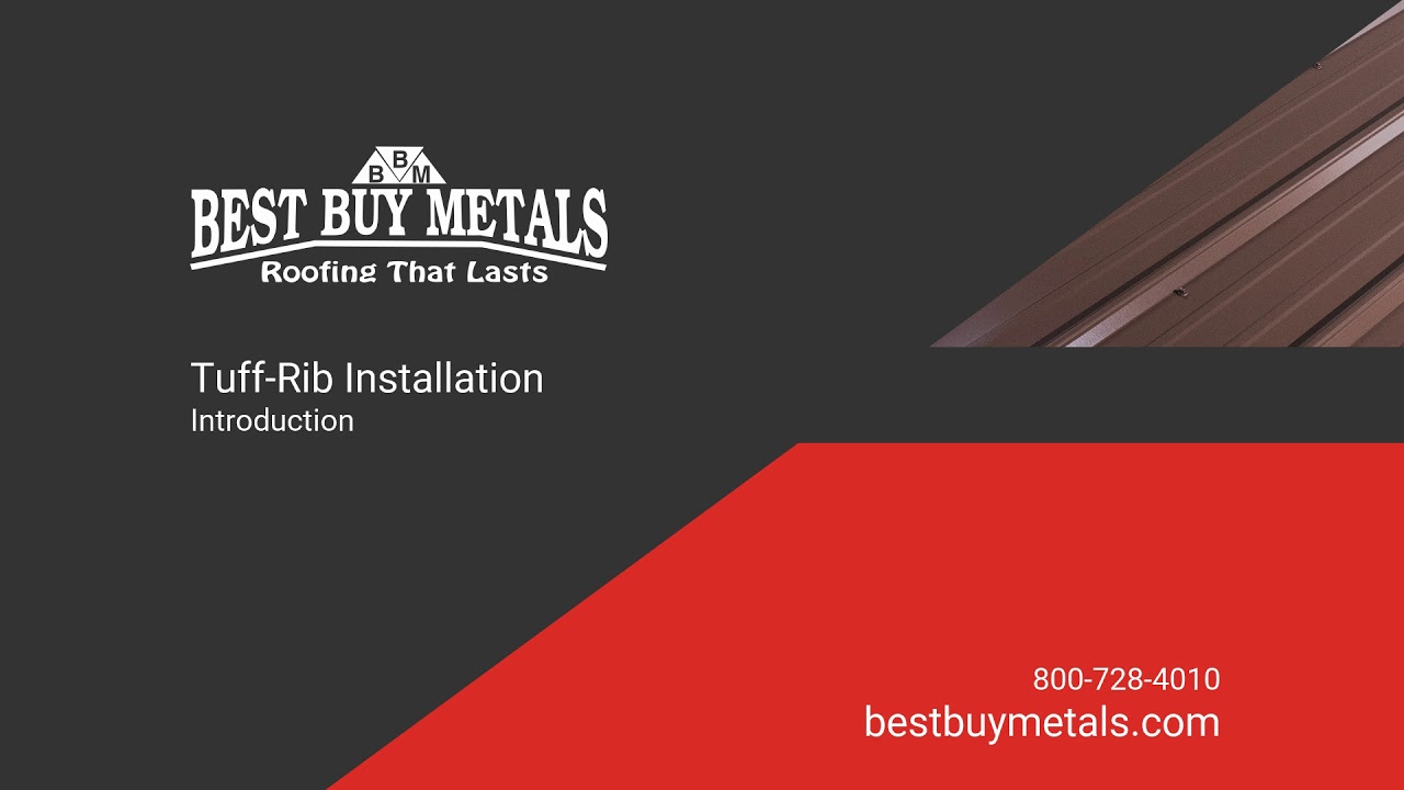 Tuff-Rib Installation - Intro