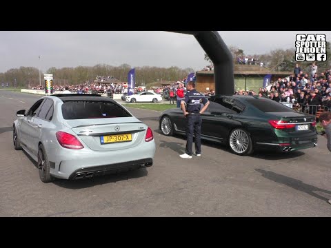 Mercedes C63 AMG vs. Alpina B7 BiTurbo vs. Mercedes E63s vs. Chevrolet Camaro vs. Audi RS3