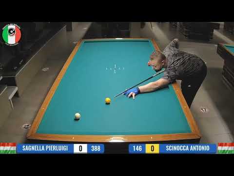 🎯 Sagnella Pierluigi VS Scinocca Antonio | Tecnica, Precisione e Controllo 🎱