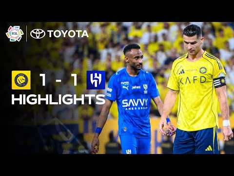   FC Al Nassr Riyadh 1-1 FC Al Hilal Saudi Riyadh