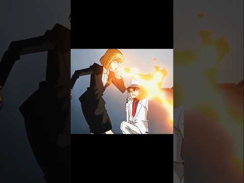 kaito kid shocked this gils rocked 😧 🥰 #detectiveconan #kaitokid #shinichikudo  #anime #shortedit