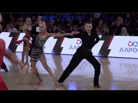 Sergey Bykovsky - Uliana Zhukova RUS, Cha-Cha-Cha | ROC 2018 WDSF Open Youth Latin