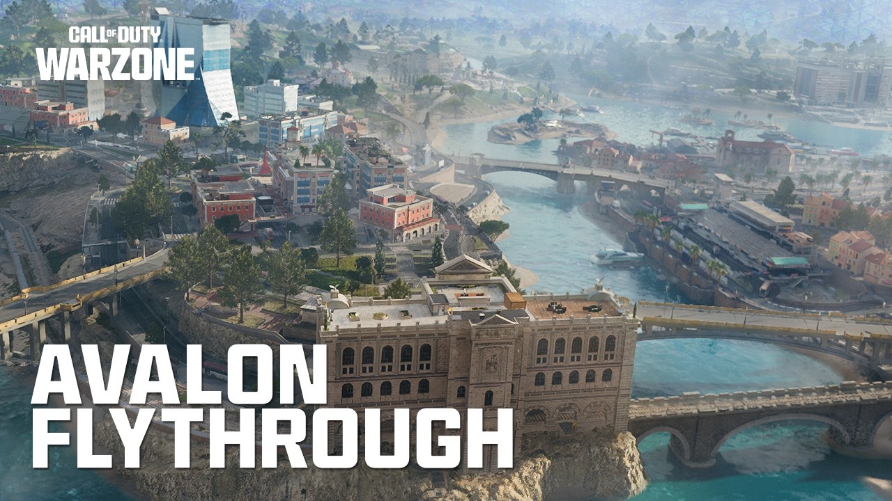 New Avalon POI Flythrough | Call of Duty: Warzone - YouTube