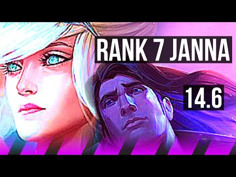 JANNA & Jhin vs TARIC & Varus (SUP) | Rank 7 Janna, 400+ games, 3/4/22 | KR Grandmaster | 14.6