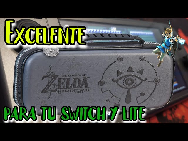 Vídeo relacionado con MoKo Funda para Nintendo Switch y Switch OLED con 10 Ranuras para Tarjetas de Juego, Estuche de EVA Portátil, Funda de Viaje para Accesorios y Juegos de Nintendo Switch, Degradado Azul y Rosa