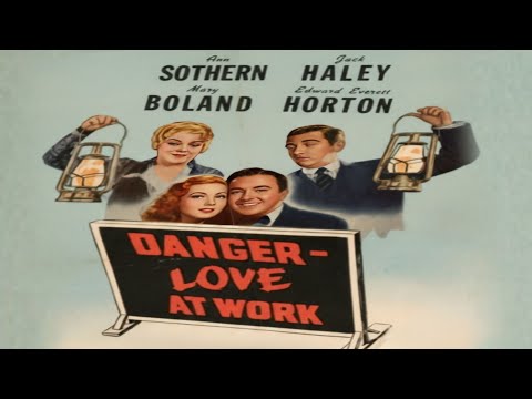Screwball Comedy _ Danger - Love at Work (1937) Starring _ Ann Sothern, Jack Haley / Film in English