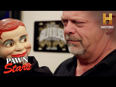 CREEPY Ventriloquist Dummy Steals Rick's Heart (Season 21) | Pawn Stars