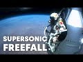 Felix Baumgartner's supersonic freefall