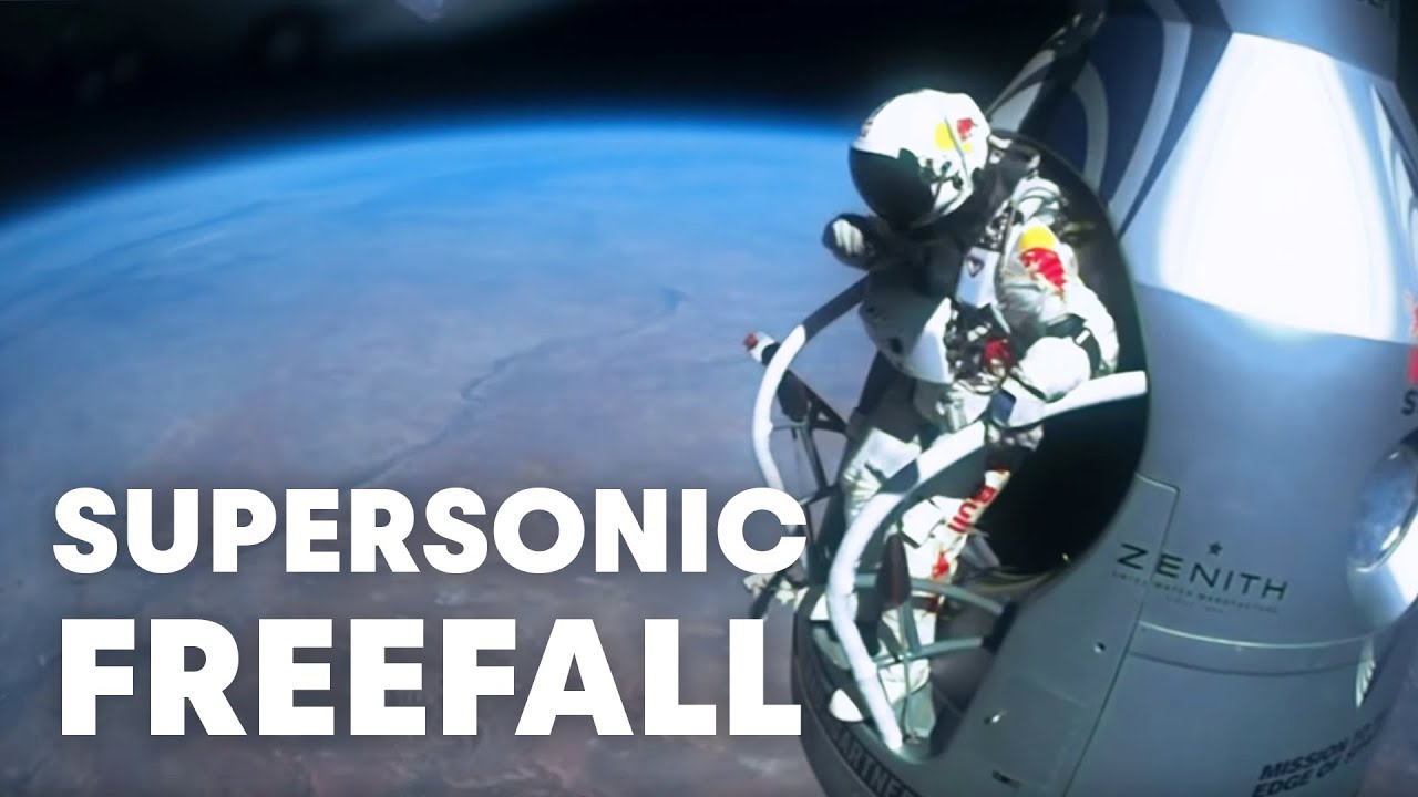 Felix Baumgartner’s Space Jump Summarised In Less Than Two Minutes