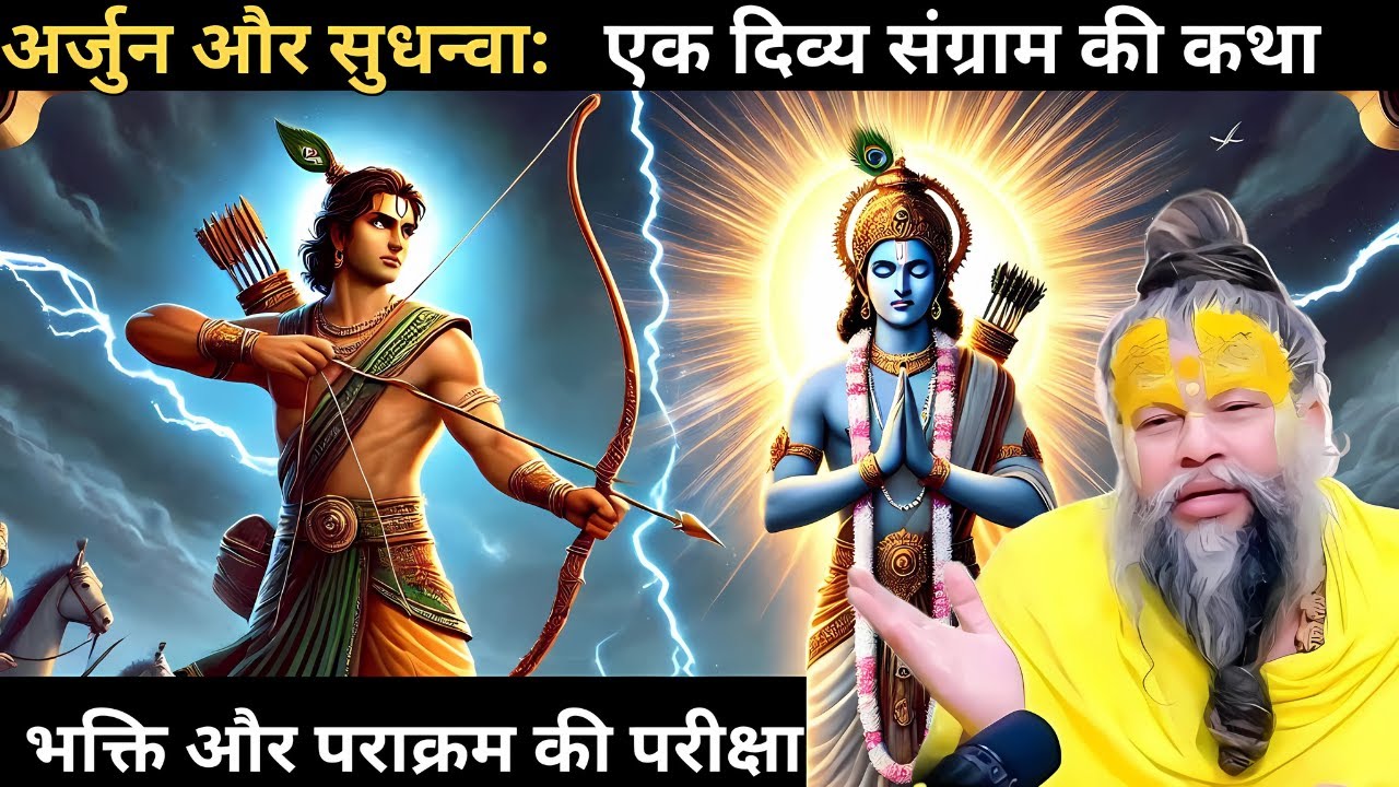 अर्जुन और सुधन्वा: एक दिव्य संग्राम की कथा ! Premanand Ji Maharaj