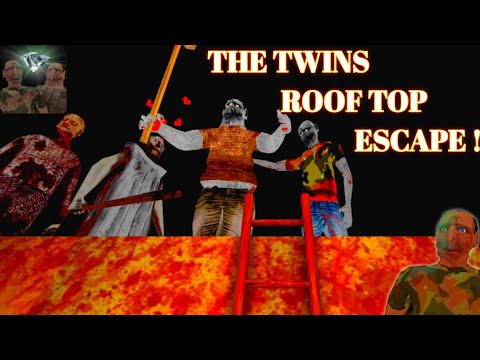 The twins nightmare roof top escape gameplay in tamil/The twins horror game/on vtg!