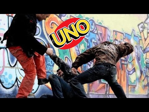 A Very Aggressive Game Of Uno
