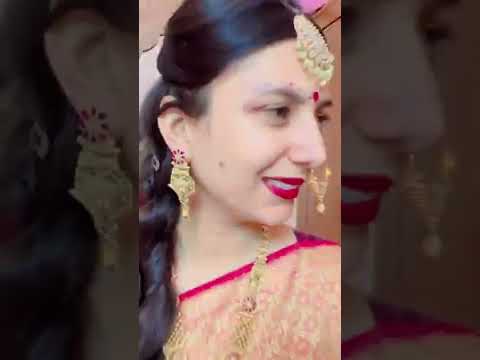 Recreating my mom wedding look ❤️ #shorts #ashortaday #upasana