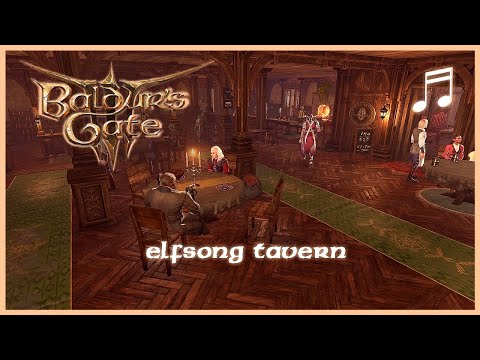 BALDUR'S GATE 3 Elfsong Tavern Music 1 | Unofficial Soundtrack