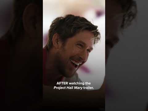 Just a science teacher saving the world - Project Hail Mary movie YouTube thumbnail