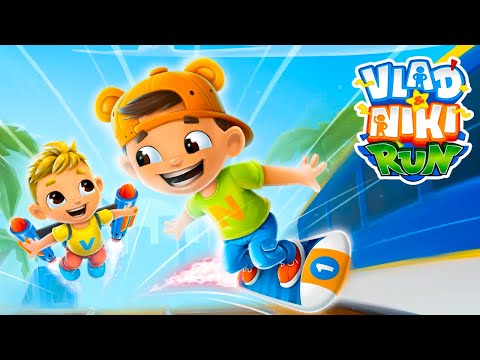 Vlad & Niki Run - Official Vlad and Niki Game - Top Fun Color Puzzle Games for Free